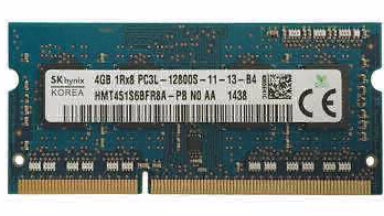 4GB DDR3L SODIMM Laptop Memory