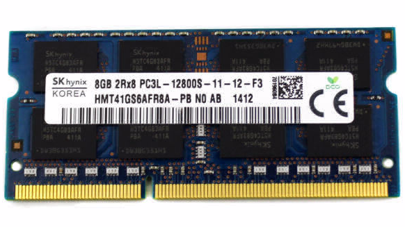 8GB DDR3L SODIMM Laptop Memory